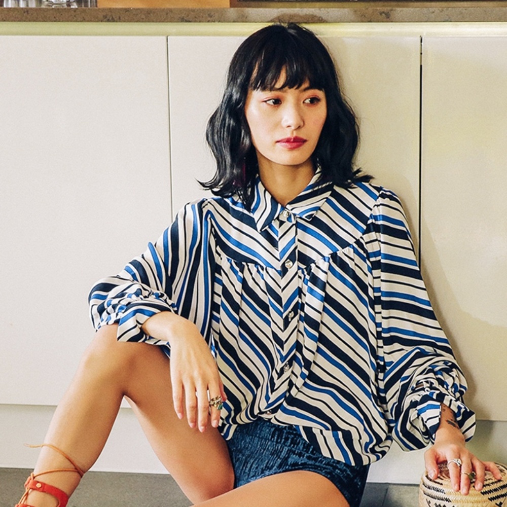 Blue Stripe Shirt